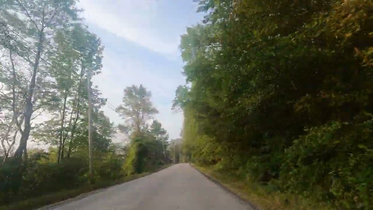 Scenic Drive From Norway to Greenwood: Exploring Maine 4K #maine #serenity #drive #nature #norway
