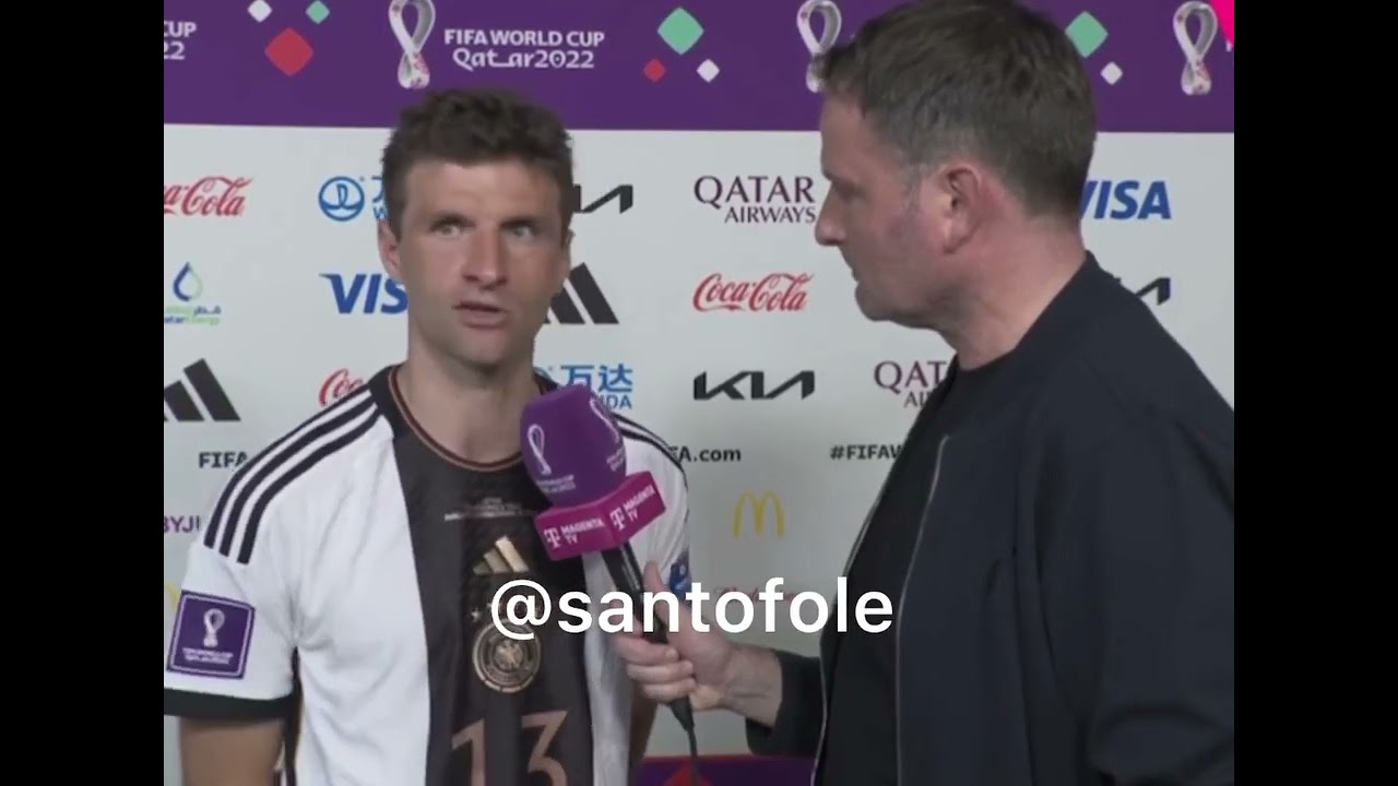 desculpas baratas de Thomas Muller kkk