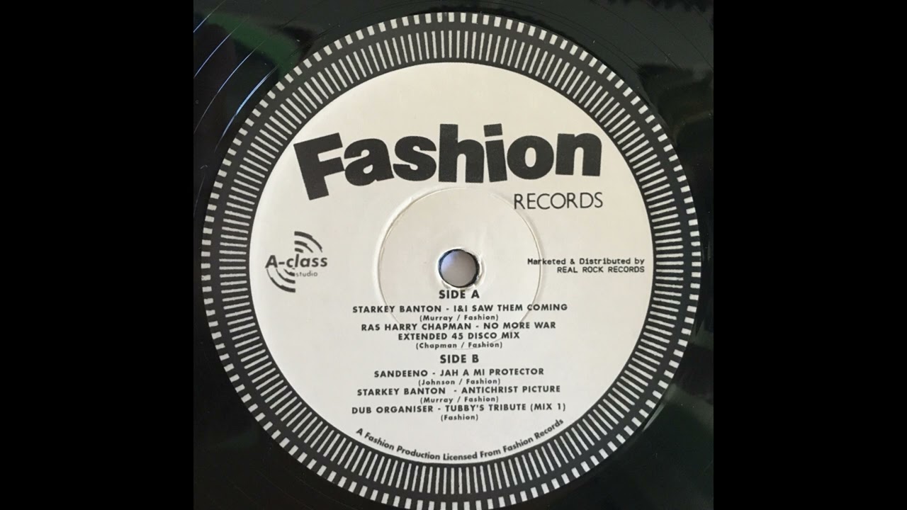 Fashion1201 - A2 Ras Harry Chapmam - No More War Extended Dub