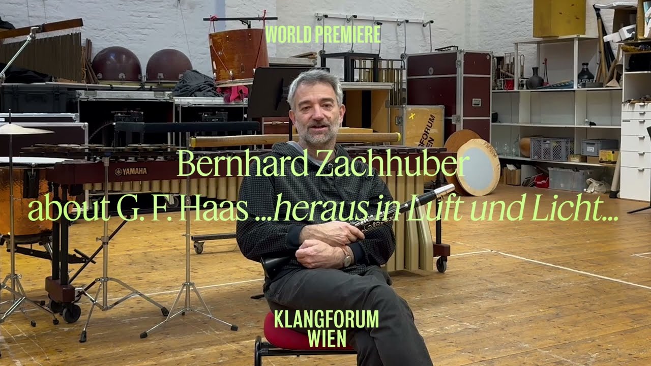Meet the soloist: Bernhard Zachhuber, clarinet, about Georg Friedrich Haas’ 𝘩𝘦𝘳𝘢𝘶𝘴 𝘪𝘯 𝘓𝘶𝘧𝘵 𝘶𝘯𝘥 𝘓𝘪𝘤𝘩𝘵