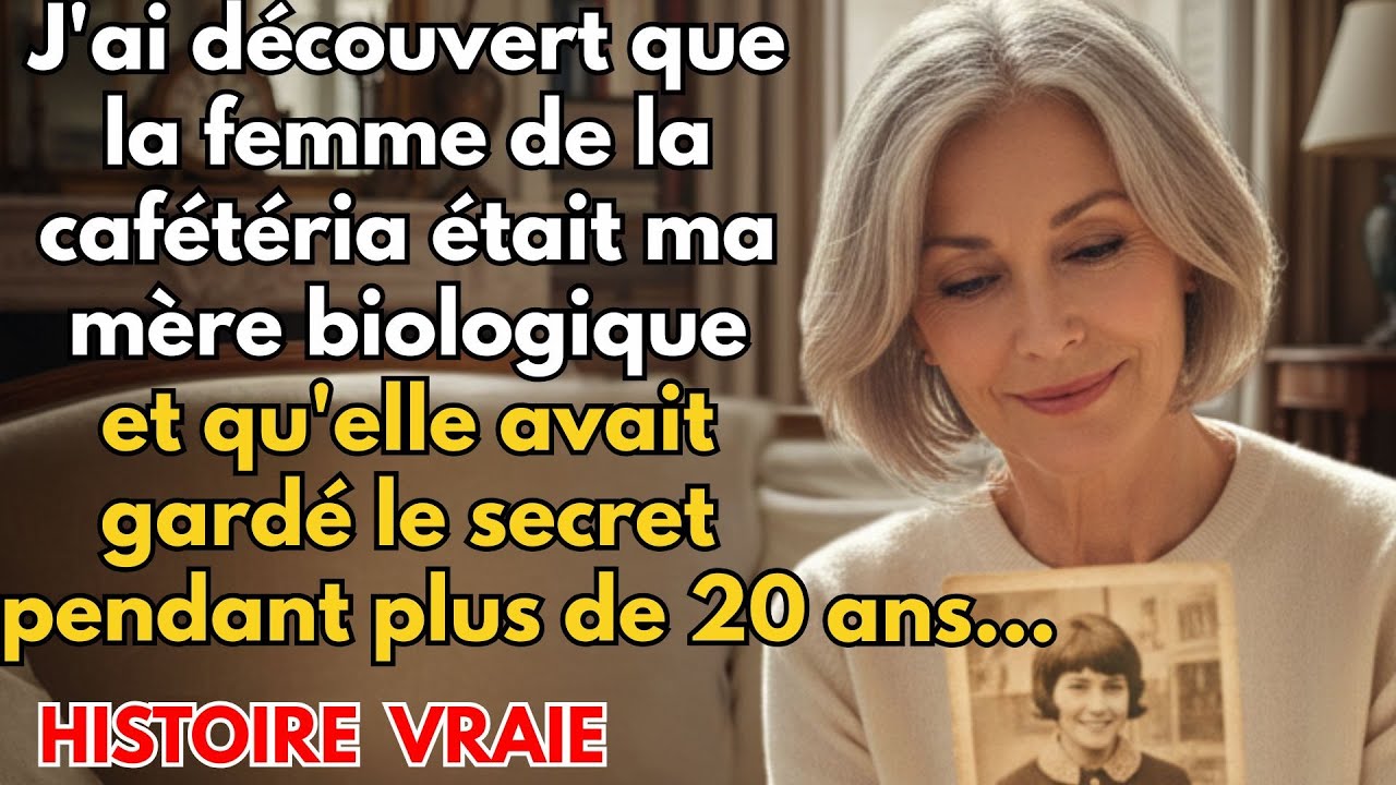 L'histoire touchante d'Martine 👵❤️ J'ai d&eacute;couvert que la femme de la caf&eacute;t&eacute;ria &eacute;tait ma m&egrave;re biologi
