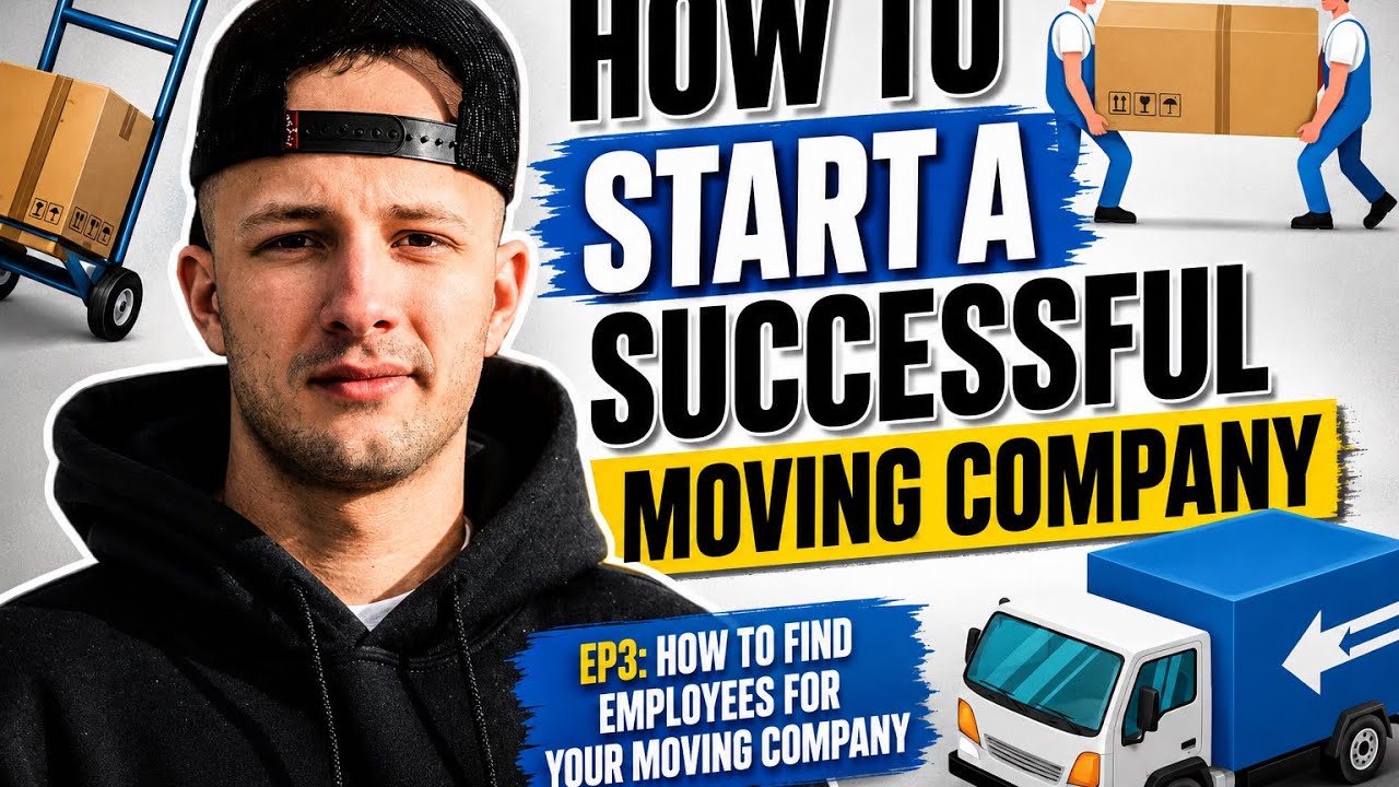 How to Start a Moving Company • Ep3. How To Find Employees For Your Moving Company