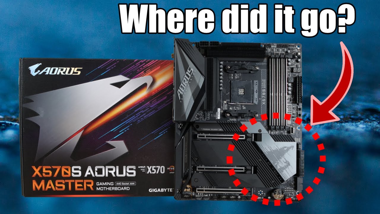 X570S AORUS MASTER Motherboard Unboxing and Overview - Why is it Different?