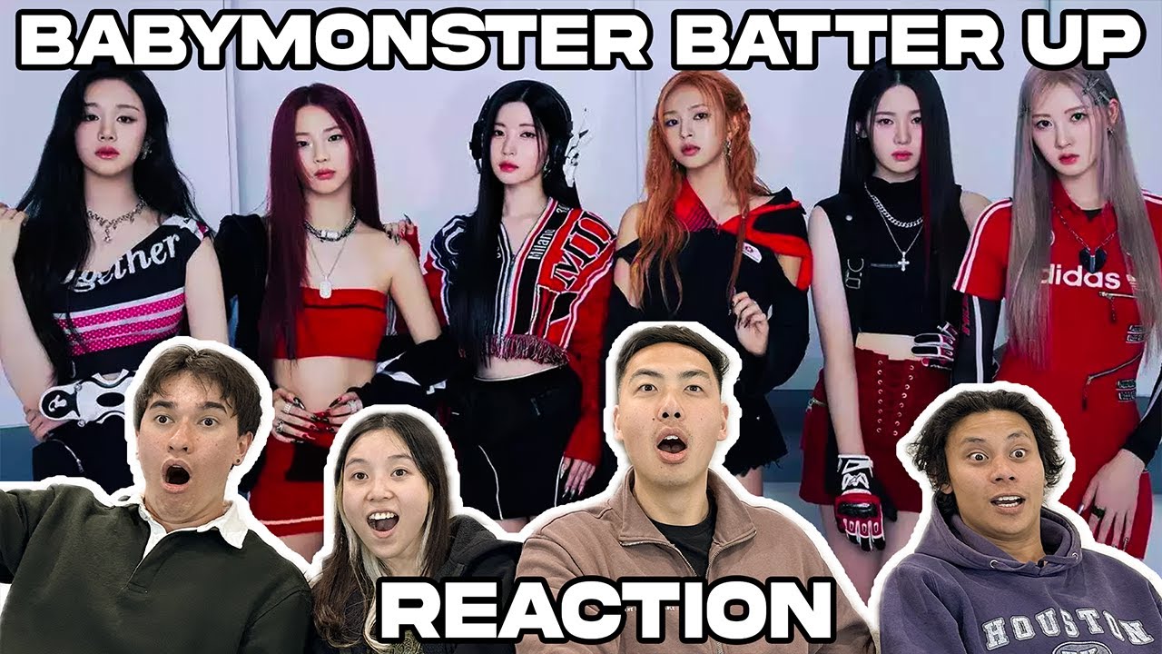 BABYMONSTER - 'BATTER UP' M/V REACTION!!