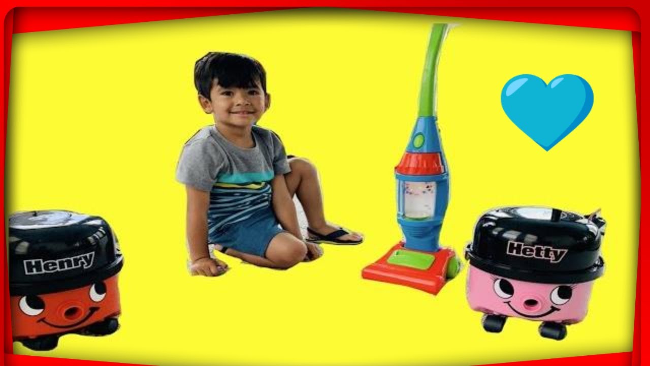 Casdon Henry, Hetty Vacuum, and Create. Imagine. My Light Up Vacuum Cleaner Toy For Kids