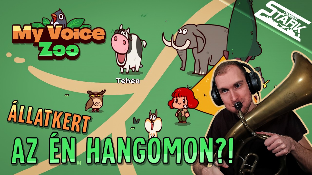 ÁLLATKERT Az Én Hangomon?! 😅 - MyVoiceZoo #1 - Stark