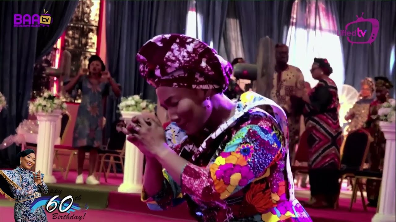 BISI ALAWIYE ALUKO AT FUNKE FELIX ADEJUMO (FFA) 60TH BIRTHDAY