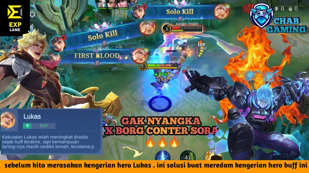 NGERRI🔥siap siap klo lawan pakek Lukas, sekarang Lukas lagi di buff nih | yok PAKEK CARA INI DAH 🔥🔥🔥