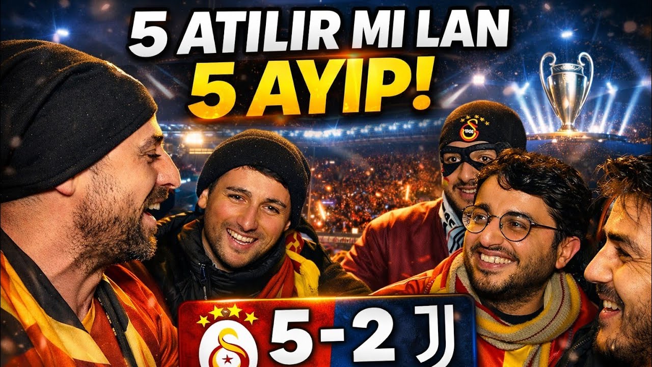 JUVENTUS’A 5 ATTIK! ALİ SAMİ YEN YIKILDI!