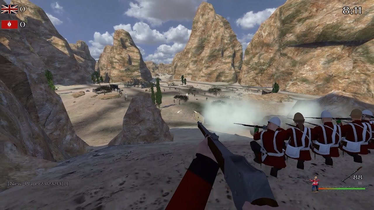 Blank map 2 (AZW mod) in Mount & Blade Warband: Napoleonic Wars