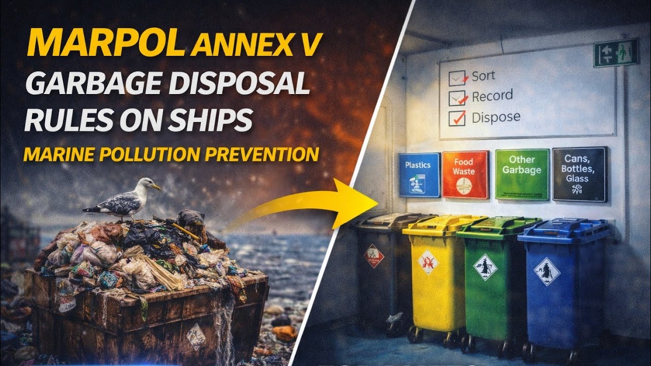 MARPOL Annex V Garbage Disposal Rules on Ships | Marine Pollution Prevention