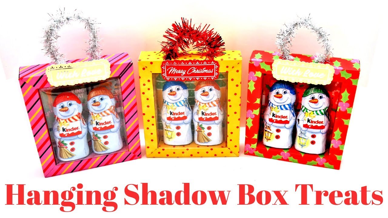 Hanging Shadow Box Treats | Great Craft Fair Ideas