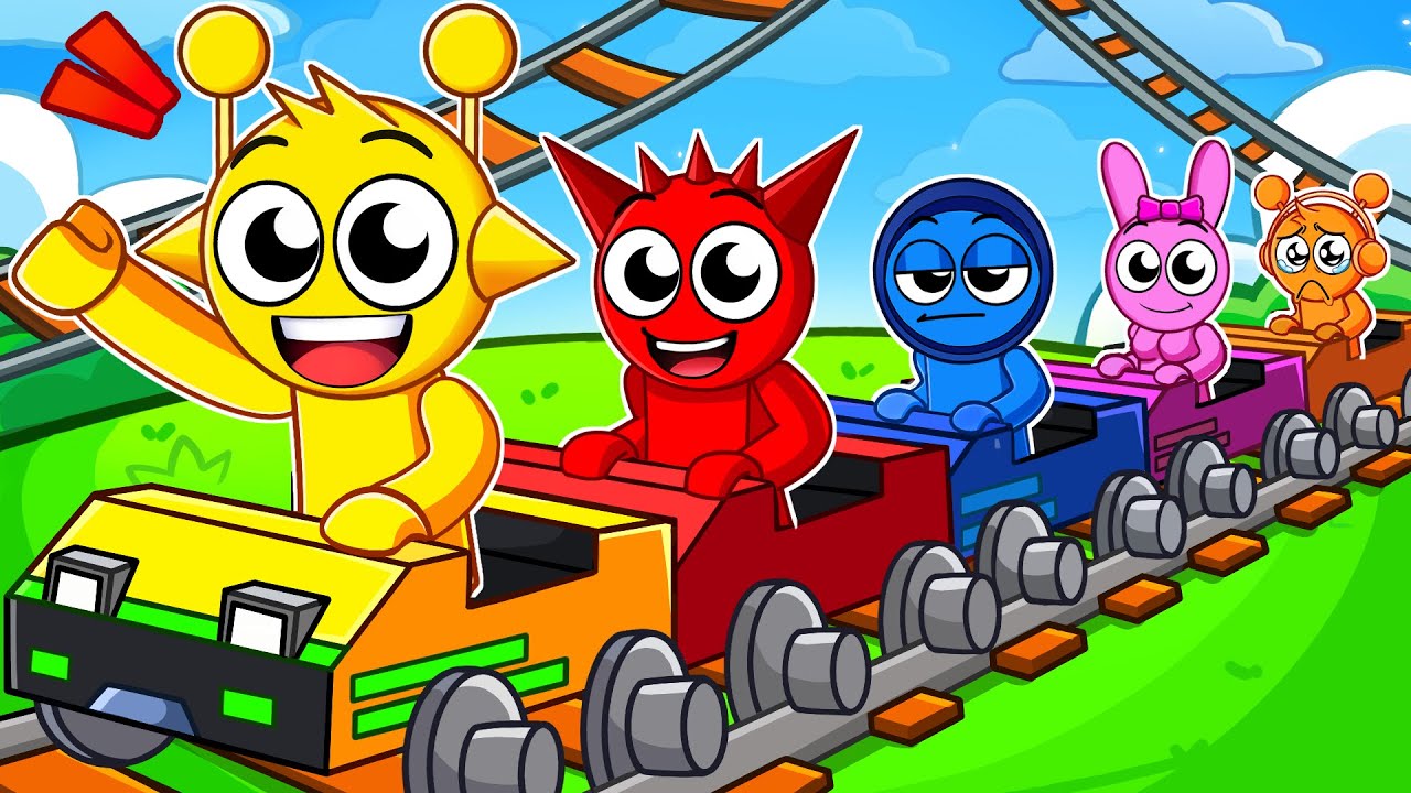 SPRUNKI vs CART RIDES in Roblox!