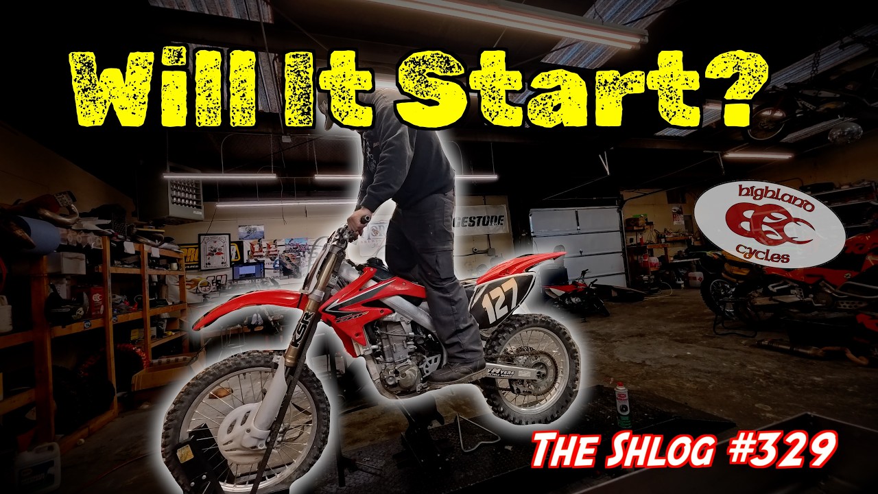 The Shlog #329 | Resurrecting A Honda CRF450R