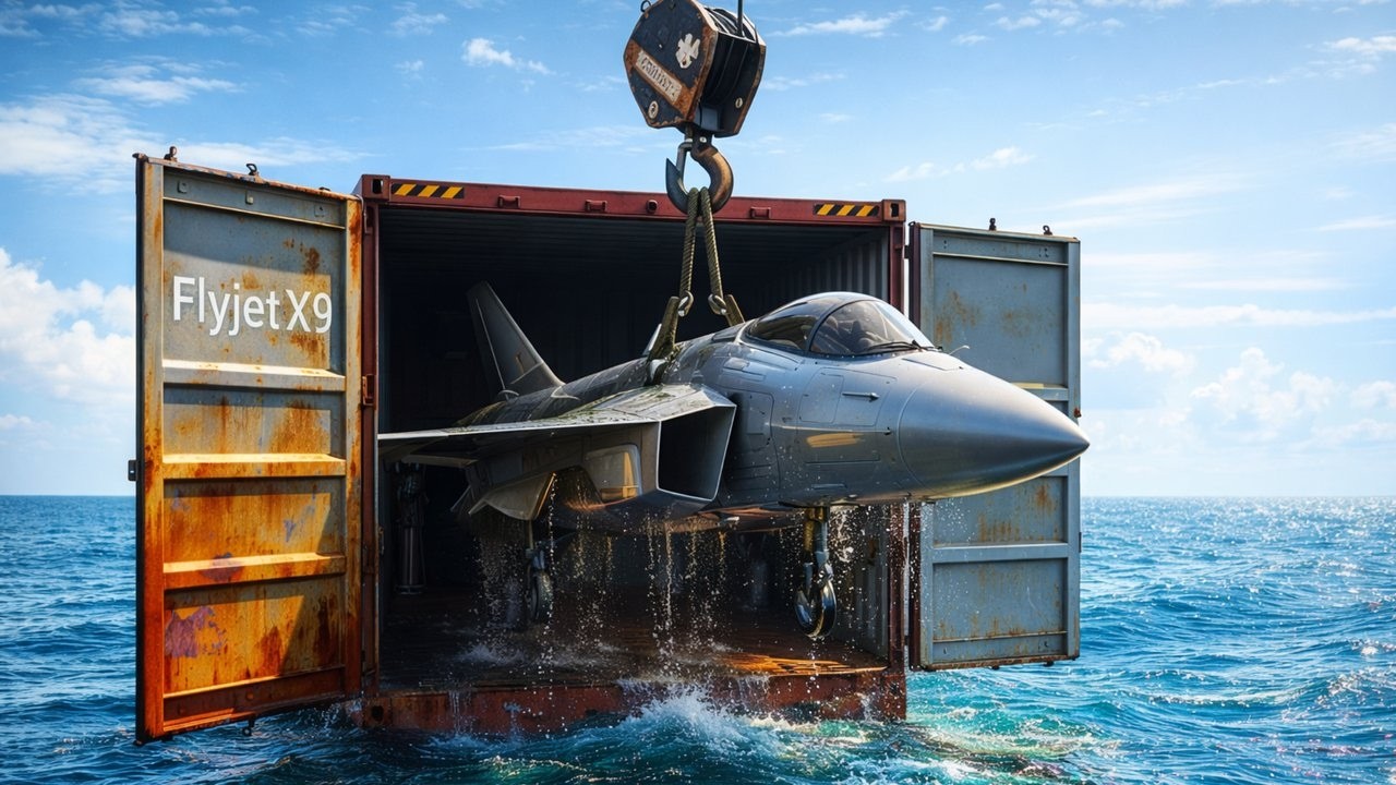 Recovering the Lost FlyJet X9 from the Depths of the Ocean