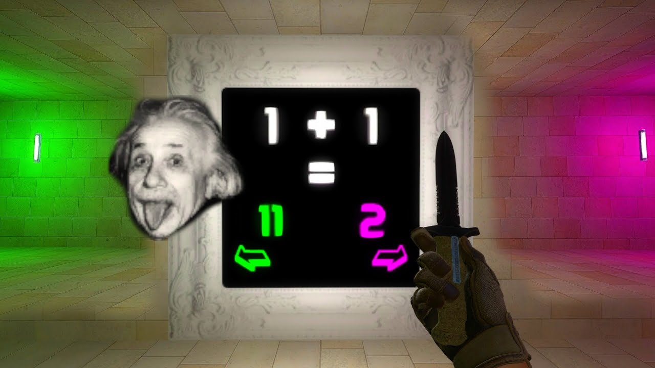 CS:GO · ze_EINSTEIN map (Zombie Escape Mod)