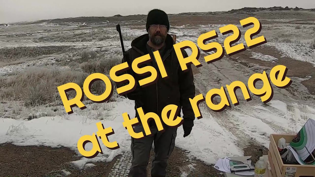 ROSSI RS22 at the range