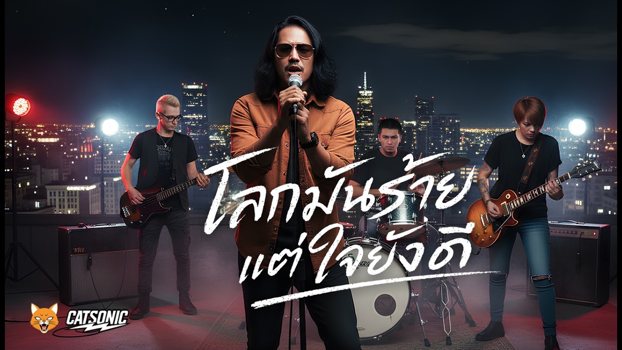 🎸 โลกมันร้ายแต่ใจยังดี – CATSONIC BAND | เพลงร็อคให้กำลังใจคนธรรมดา ที่ยังยิ้มสู้กับโลกโหดๆ