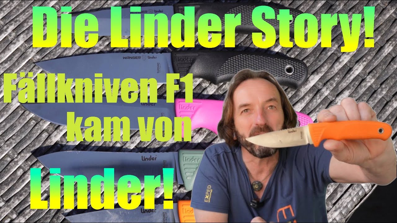 Das erste Fällkniven war ein Linder! I Fällkniven F1 I Linder Super Edge Story I #untermesserung
