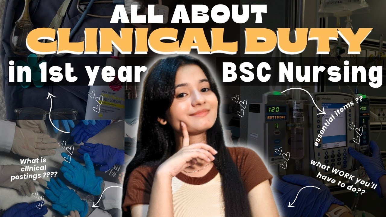 All about CLINICALS POSTINGS in BSC NURSING 1st year || Guide video for Freshers || #bscnursing 