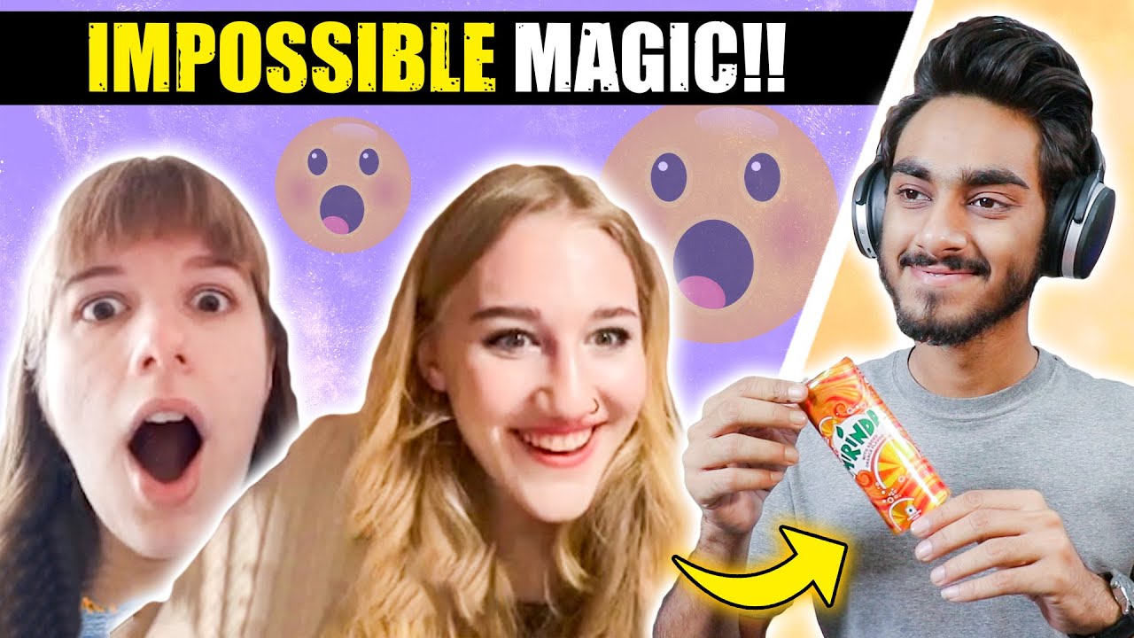 Strangers react to Indian Magician on OMEGLE!!