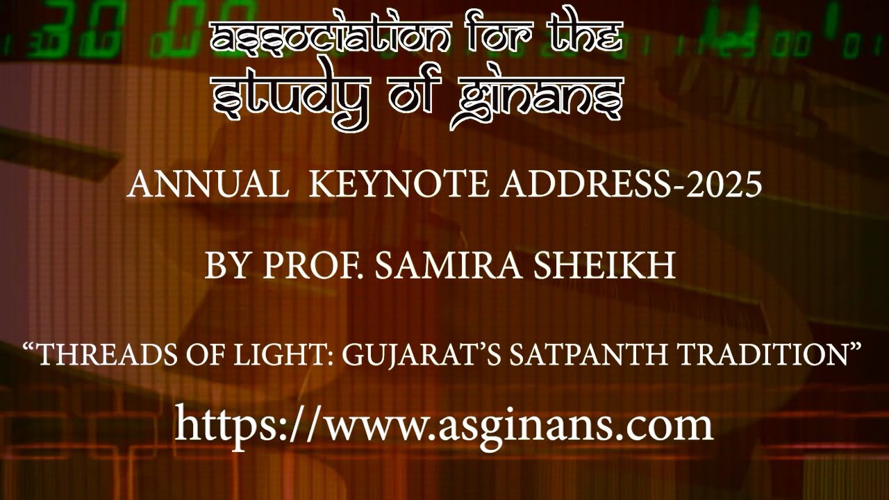 ASG Annual Keynote Adress 2025 Prof Samira Sheikh