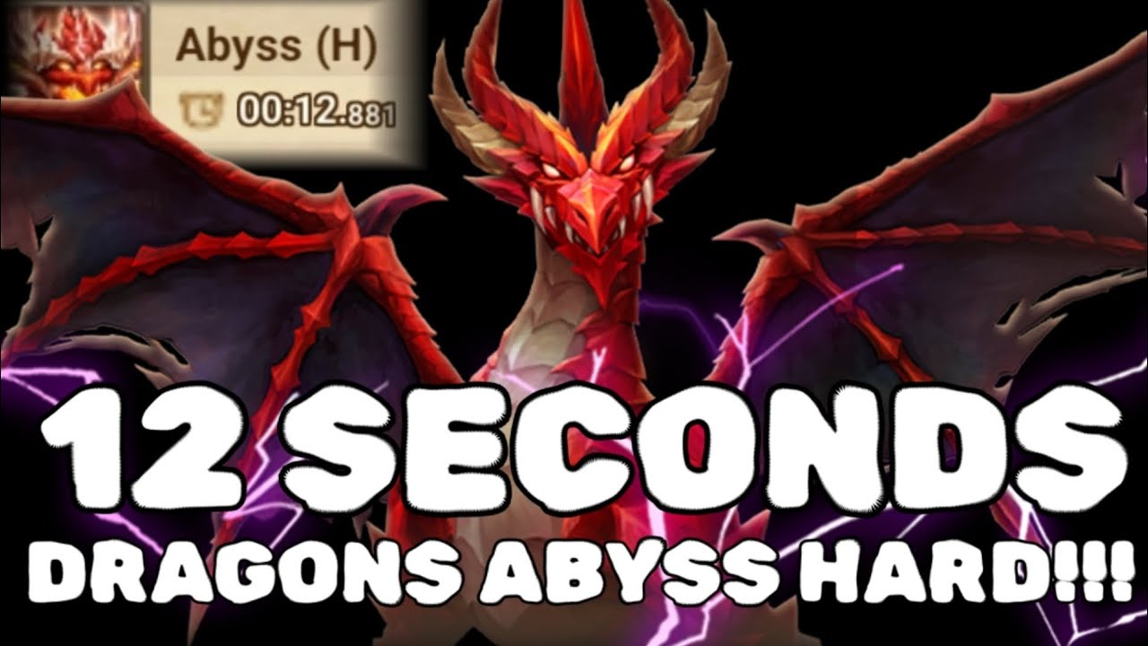 12 Seconds Dragons Abyss Hard HellYeah! #summonerswar