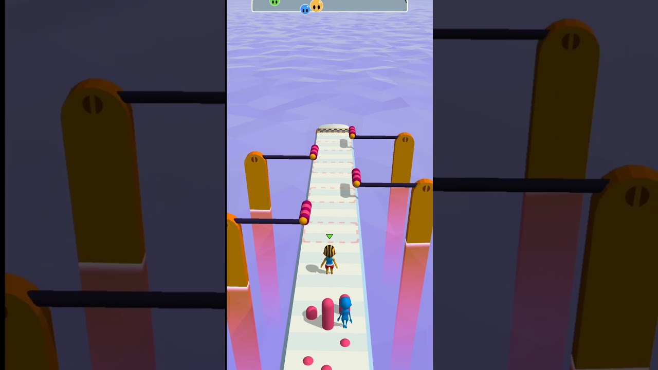 🌑 Fun race 3D level 14 casual game #shorts #gameplay  #shapeshifting #funrace