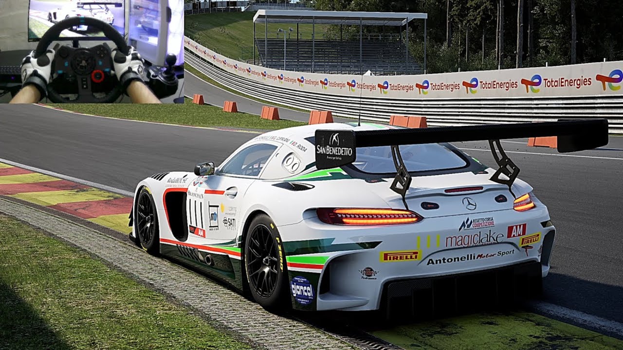 Mercedes-AMG GT3 2015 - Spa Francorchamps | Assetto Corsa Competizione | Logitech G29
