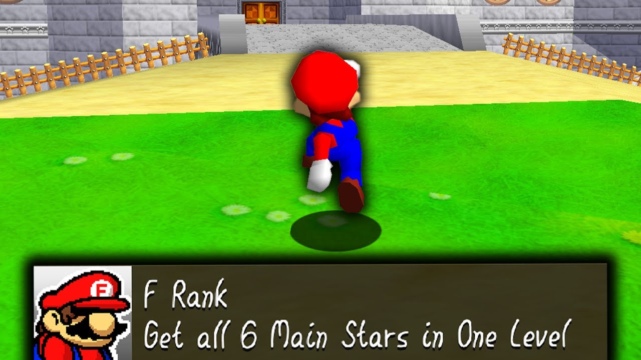 Super Mario 64 but it has achievements and I 