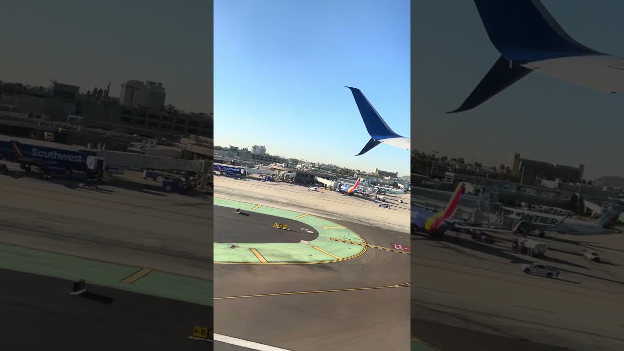 FULL POWER takeoff! United Airlines Boeing 737-8 