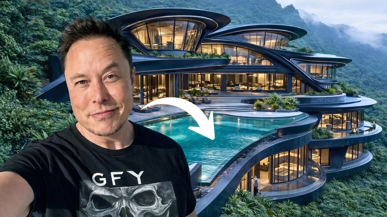 Billionaire Dreams The Secret Driveway and Hidden Wine Vault of Elon's $7 2B Estate
