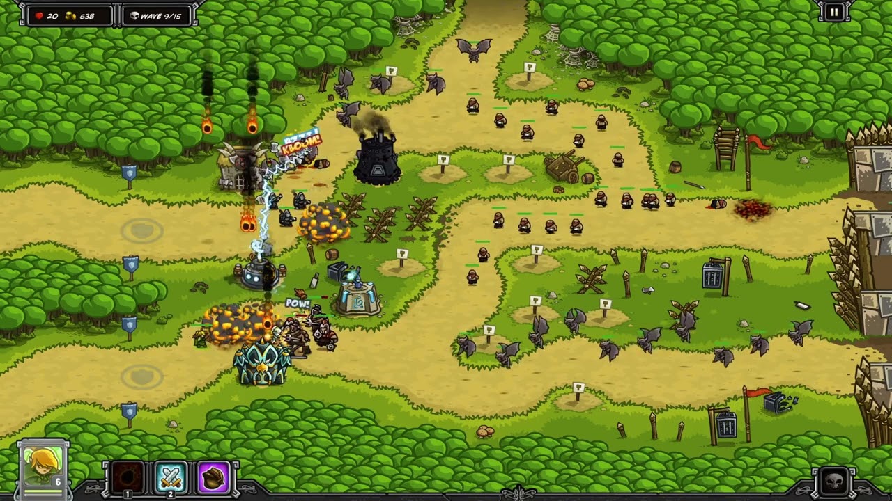 016 Kingdom Rush ReBBBorn Furious Assault  # Ruins of Acaroth