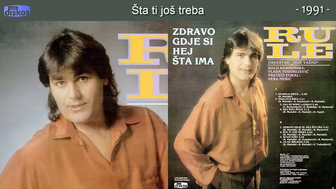 Rule - Sta ti jos treba - (Audio 1991)