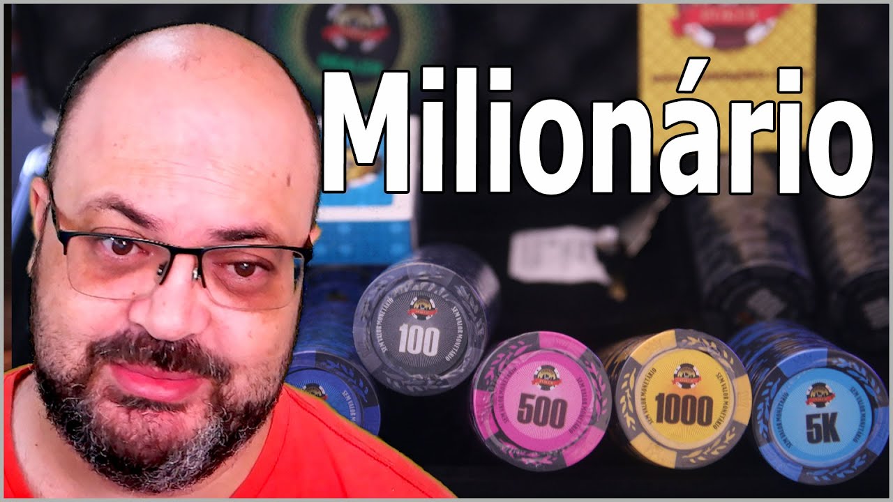 Fichas de Poker NEW MILLIONS - Cidade do Poker