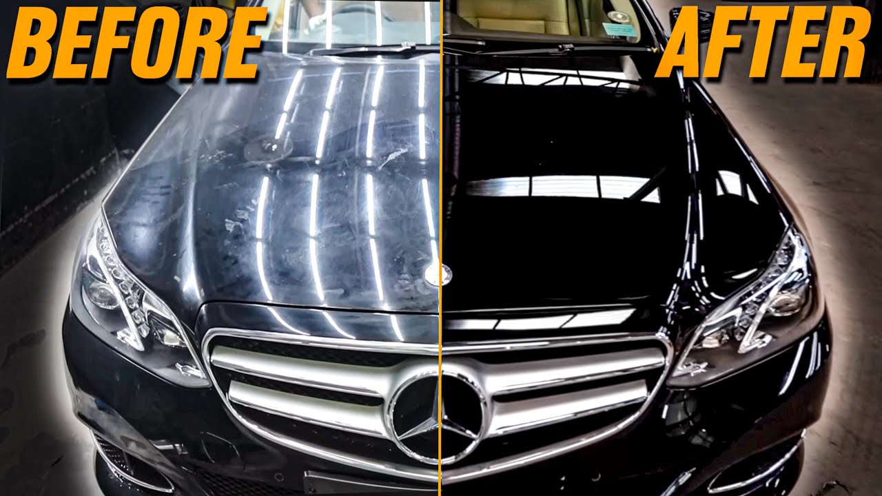 This is What Detailing can do to Your Old Car | 10 yr Old Merc ReBorn