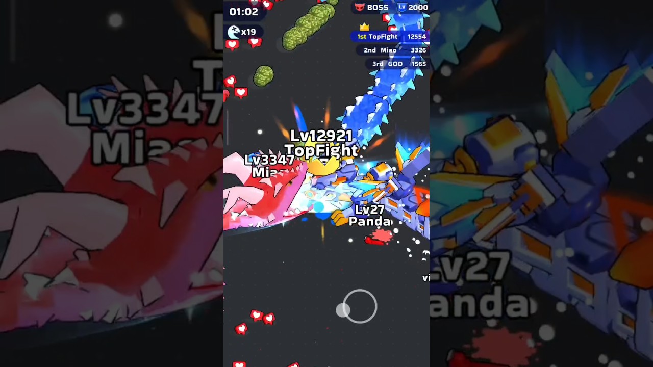 Snake Clash VIP Best Gameplay 02 #snakeclash #games #viralshorts