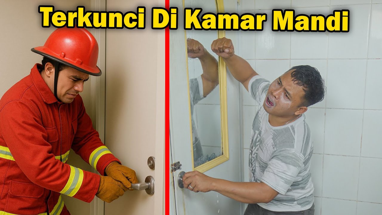Ibnu Terkunci Di Kamar Mandi Sampai Damkar Datang Kerumah ku