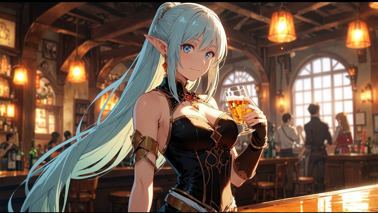 🔥 Medieval Bar Nights | Relaxing Fantasy Music | Cozy Tavern Vibes | Chill Anime Adventure BGM