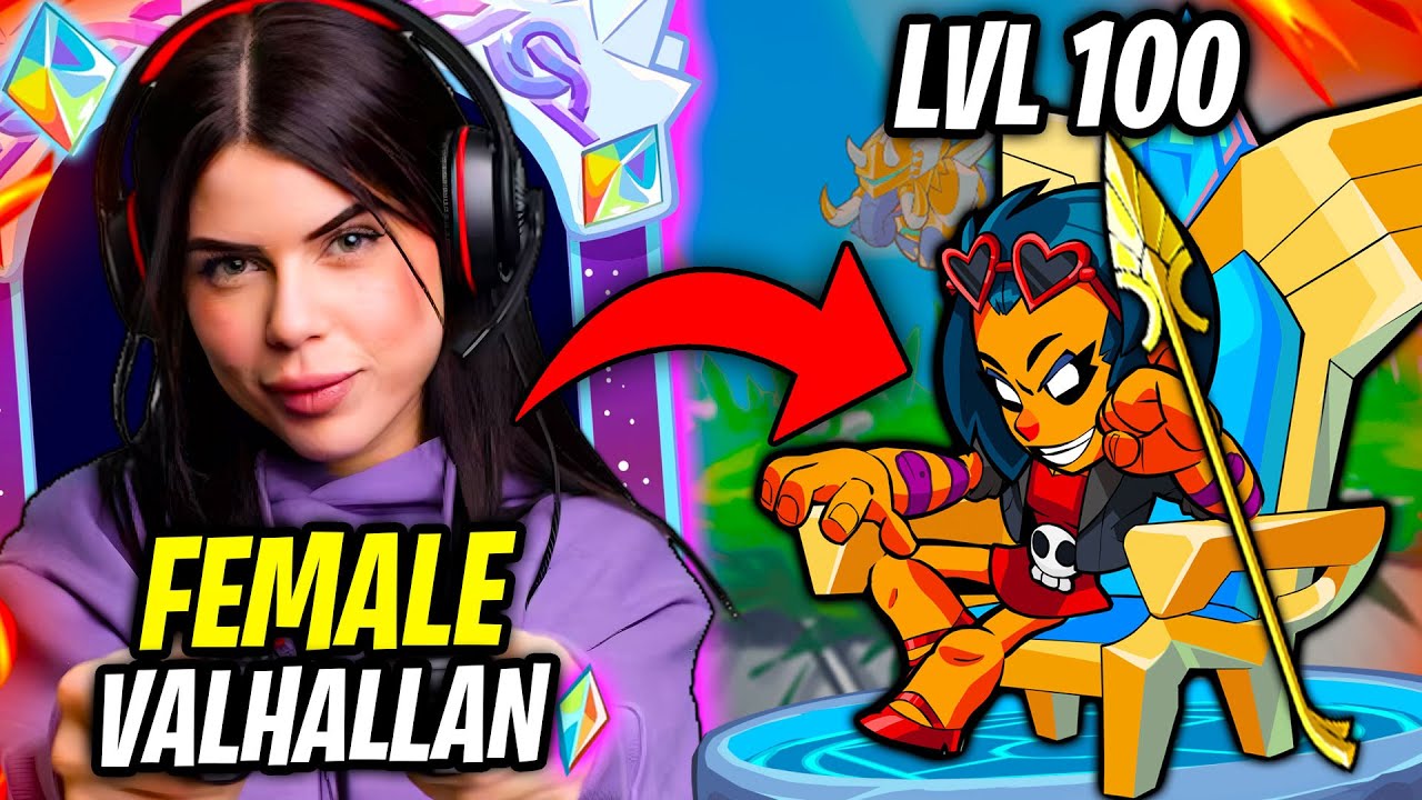 Meet The ONLY Female Valhallan in Brawlhalla