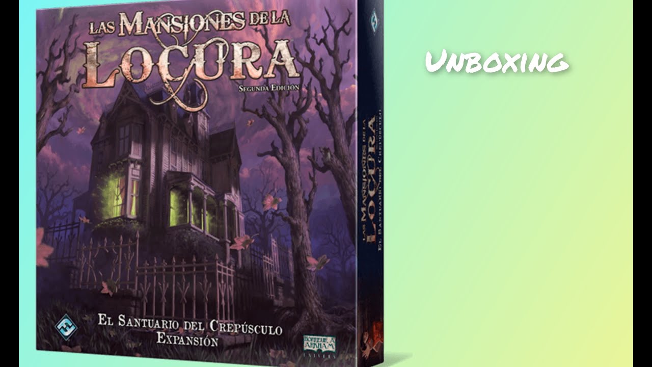 El santuario del crepúsculo - Expansión Mansiones de la locura 2a edición