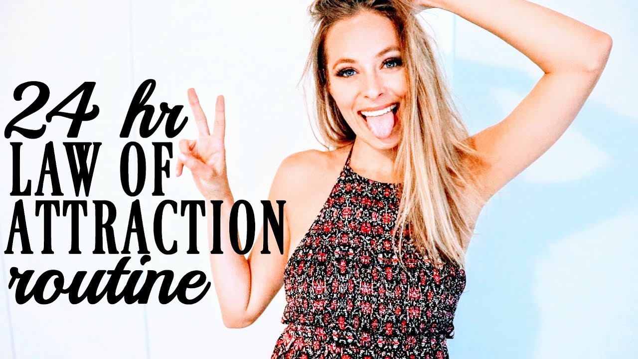 24 HOUR MANIFESTATION ROUTINE | The Law Of Attraction