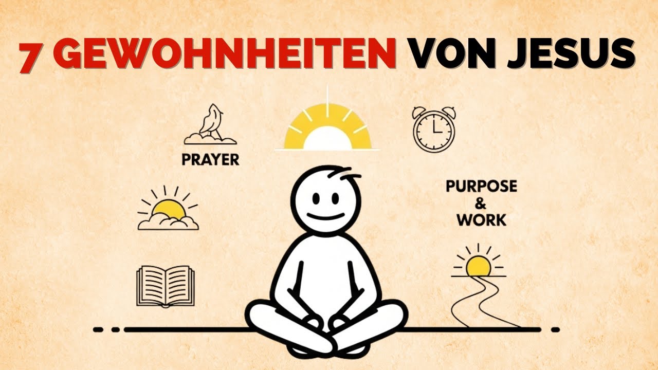7 Gewohnheiten der Produktivit&auml;t nach dem Beispiel Jesu