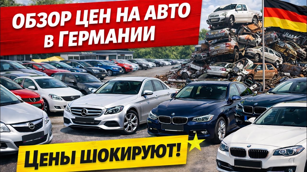 АВТО В ГЕРМАНИИ ОТДАЮТ ЗА ДЕШЕВО?
