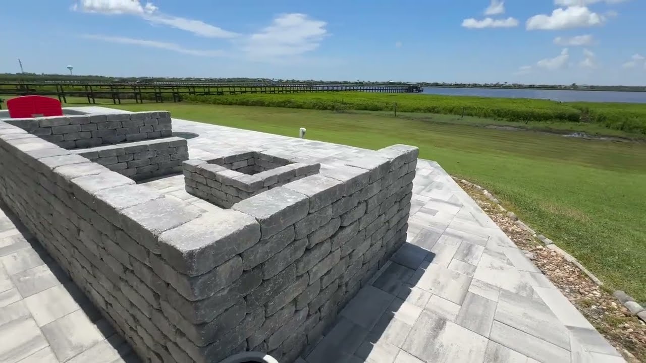 INSANE Paver Transformation: Driveway, Pool Deck & Fire Pit You Have to See!