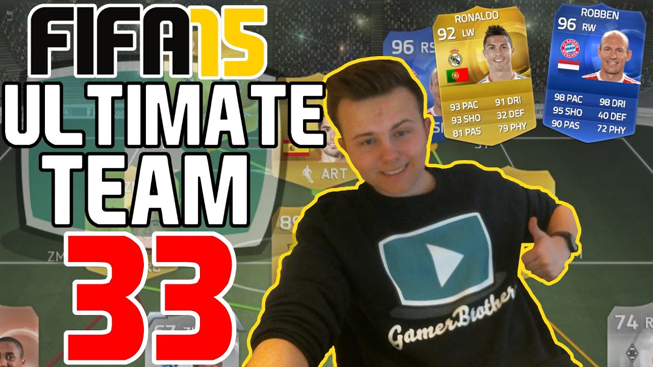 10 MIL TOTY ROBBEN/RONALDO HYBRID !! | Lets Play FIFA 15 Ultimate Team (Deutsch) #33 [Ps4]