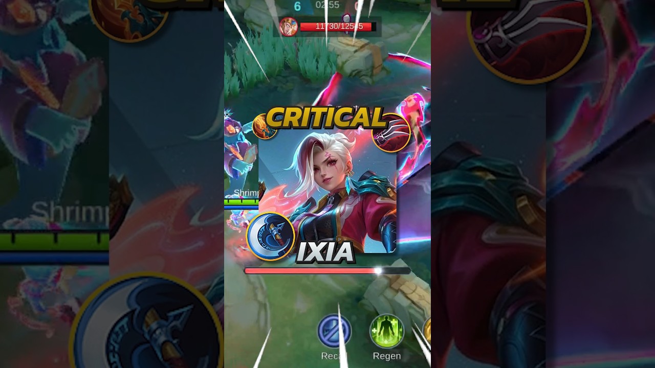 Критическая Иксия против Тринити Иксии! Мобильные легенды #mobilelegends #mlbb #gaming