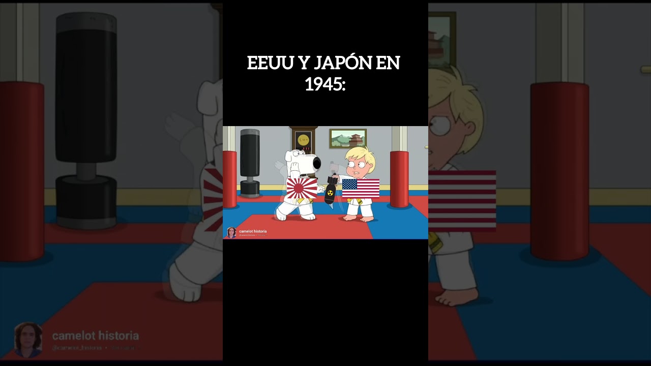 EEUU VS JAP&Oacute;N 1945 #memes  #paises #humor #chistes #guerra