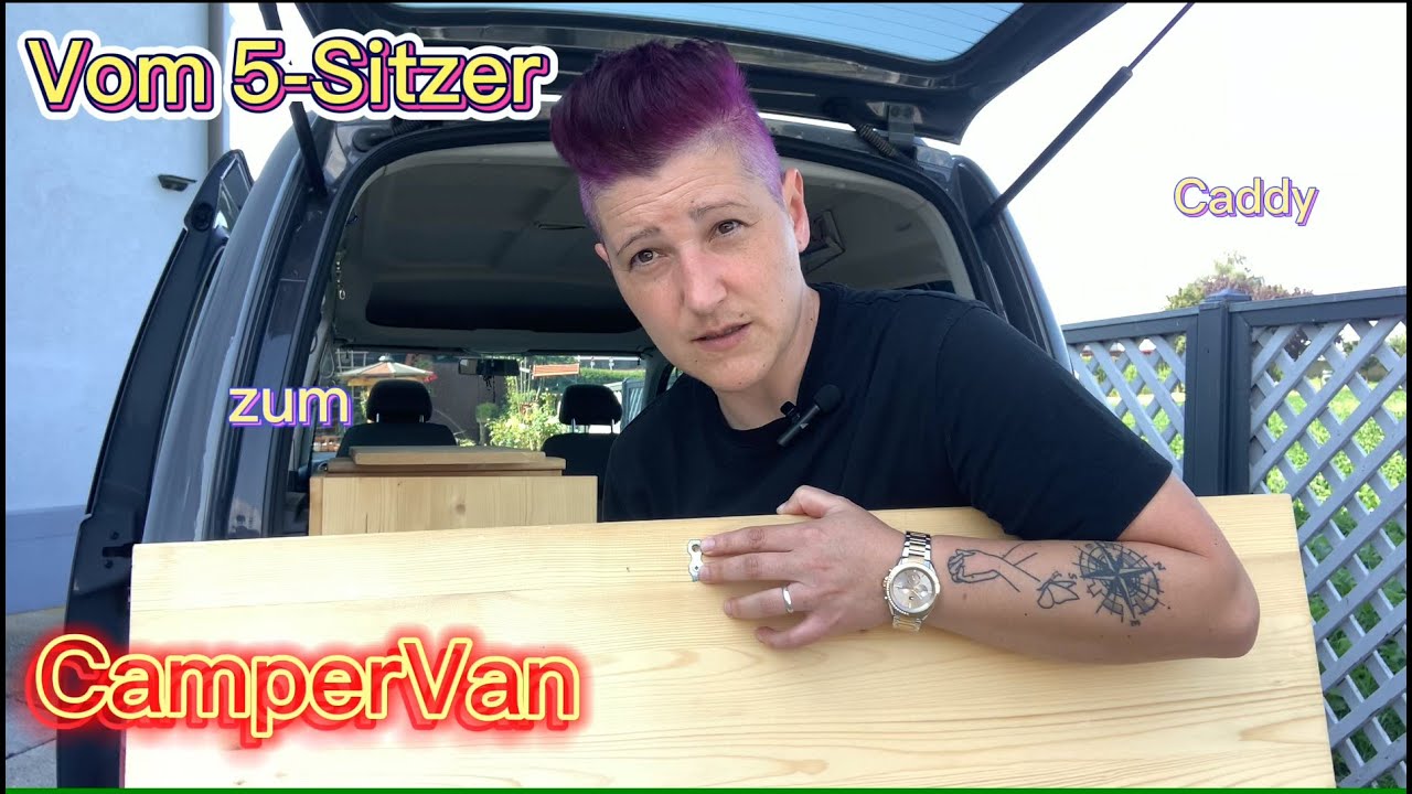 Camper Ausbau VW Caddy Maxi - klein aber oho