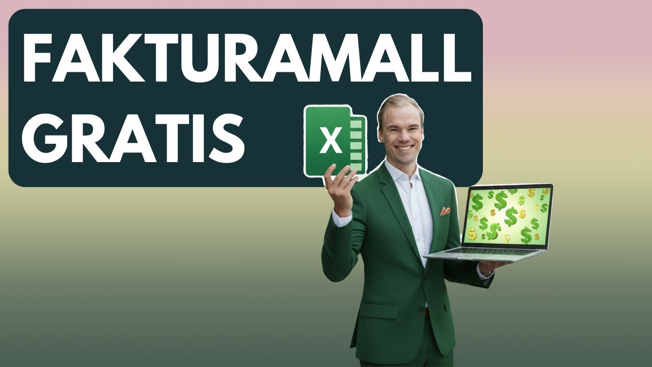 Min automatiserade fakturamall i Excel - Gratis
